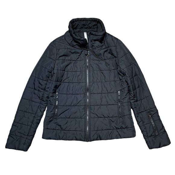 FABLETICS Puffer Jacket Black Size Medium - Picture 1 of 8